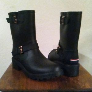 Black Tommy Hilfiger Boots